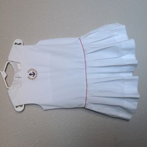 VINTAGE 90s | White Nautical Dress 4T